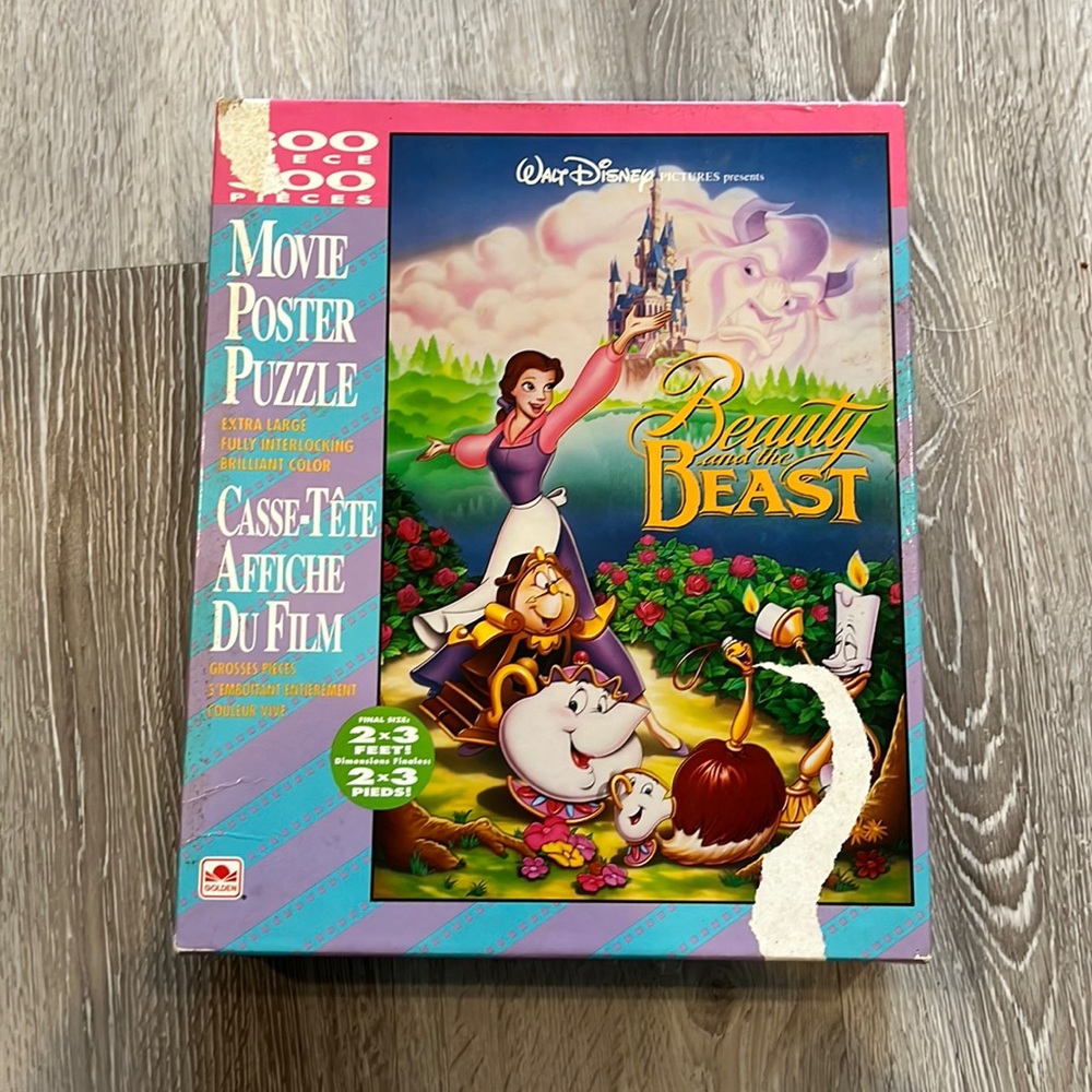 Vintage Beauty and the Beast | 300 Piece Puzzle